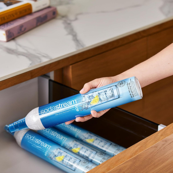 Баллончик для сифона SodaStream CO2, синий