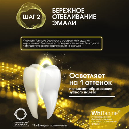 Зубная паста INNOVA Восстановление эмали и здоровье десен, 75 мл (ЖЕЛТАЯ)