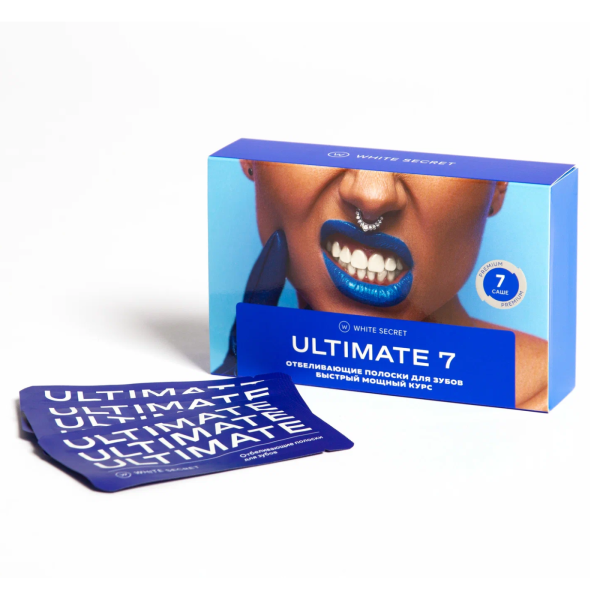 Отбеливающие полоски White Secret Ultimate 7 (7 саше)