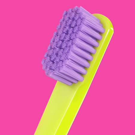 Зубная щетка R.O.C.S. PRO Colors, средняя САЛАТОВАЯ