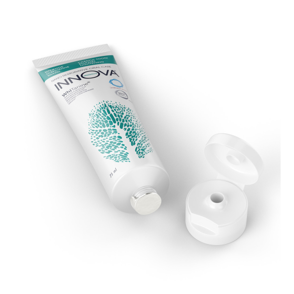 Зубная паста INNOVA Бережное осветление эмали, 75 мл (БИРЮЗОВАЯ)