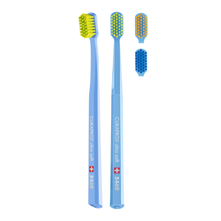 Зубная щетка CURAPROX "ultrasoft" CS5460 ГОЛУБАЯ