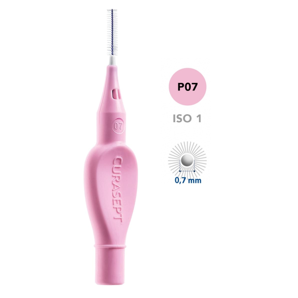 CURASEPT PROXI P07 PINK межзубные ершики (25 шт) БОЛЬШАЯ УПАКОВКА