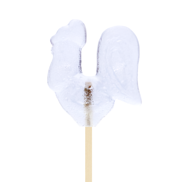 НАБОР 10 ШТ - Леденец с ксилитом Петушок, с логотипом ДентМарт, 12 гр.