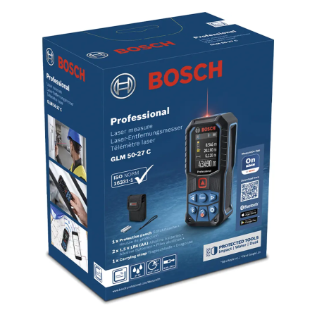 Лазерный дальномер BOSCH GLM 50-27C Professional, 50 м
