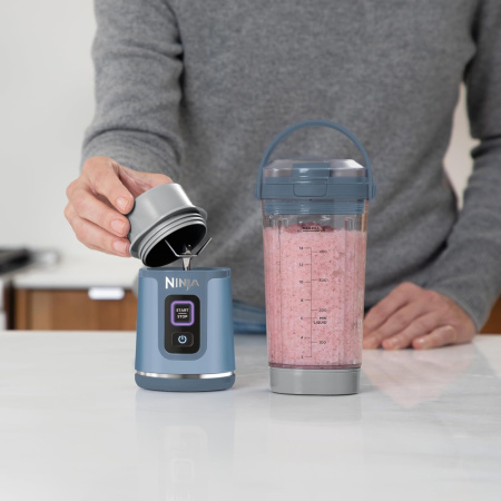 Блендер портативный Ninja BC151EUNV, синий