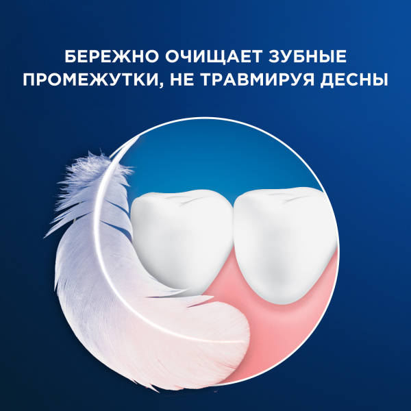 НАБОР 6 шт! Нить межзубная вощеная Oral-B Essential, мятная, 50 м