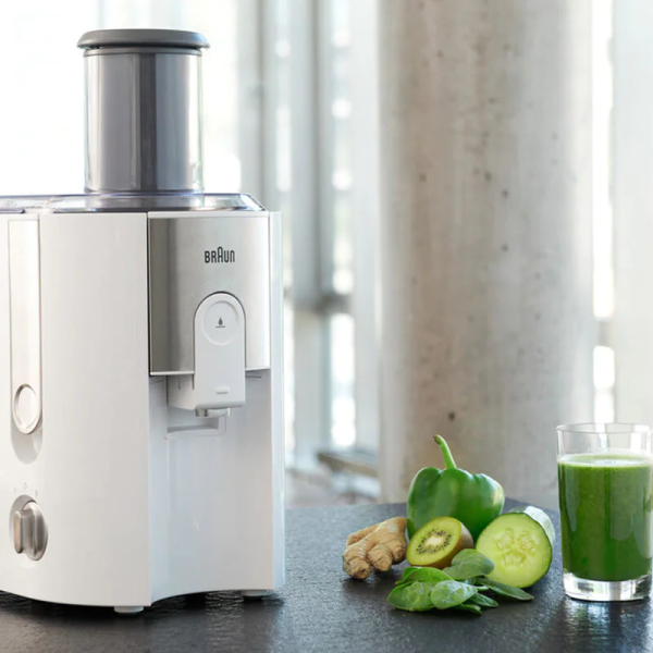 Центробежная соковыжималка Braun J500 Multiquick 5, белый