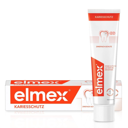 Зубная паста ЭЛМЕКС Elmex Защита от кариеса, 75 мл (оранжевая)