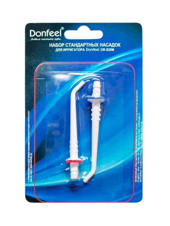 Насадки стандартные для ирригатора Donfeel OR-820М (2 шт)