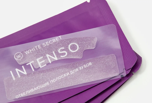 Отбеливающие полоски White Secret Intenso Start, 7 саше