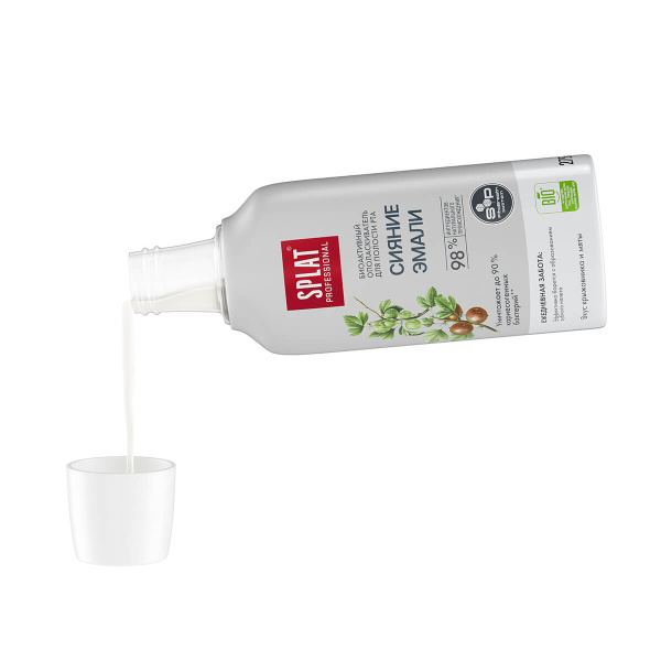 Ополаскиватель SPLAT Professional Сияние эмали, 275 мл