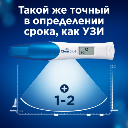 Устройство цифровое для определения срока беременности Clearblue