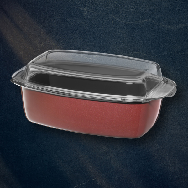 0515925290 Жаровня с крышкой WMF Fusiontec 32x21 см