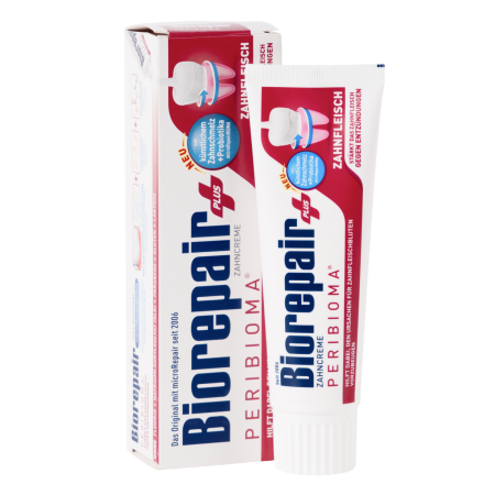 Зубная паста Biorepair Peribioma PLUS - Перибиома ПЛЮС!!!, 75 мл