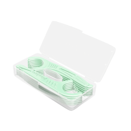 Флоссер Plackers Micro Mint, 12 шт