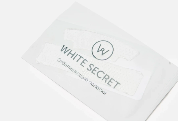 Отбеливающие полоски White Secret Sensitive Start, 7 саше