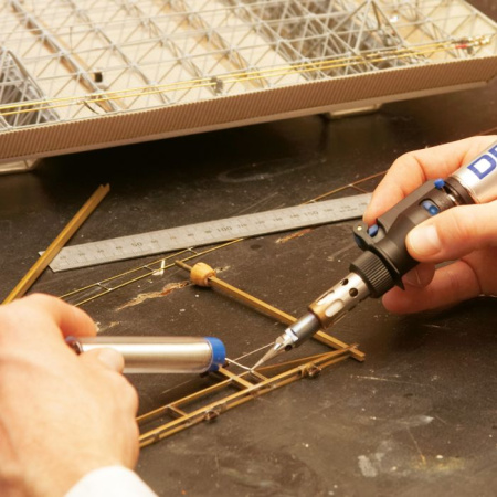 Газовый (бутановый) паяльник Dremel VersaTip 2000-7 - F0132000JD