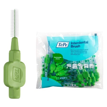 Ершик межзубный TePe ID-brush (25 шт.) 0.8 GREEN