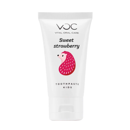 Детская зубная паста VOC kids F 1480 ppm "Сладкая клубника", 50 мл