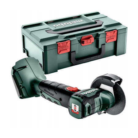 Аккумуляторная болгарка Metabo CC 18 LTX BL, кейс (без АКБ и ЗУ) 600349840