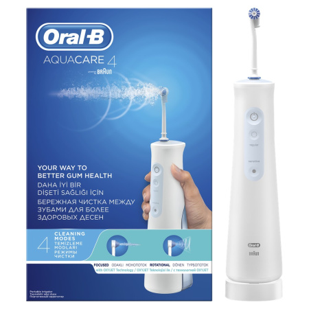 Ирригатор портативный Oral-B Aquacare 4, 1 НАСАДКА (!)