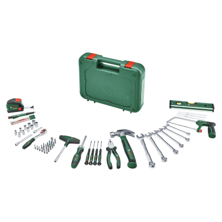 Набор ручных инструментов Bosch Advanced, 64 шт. - 1600A02ZB3