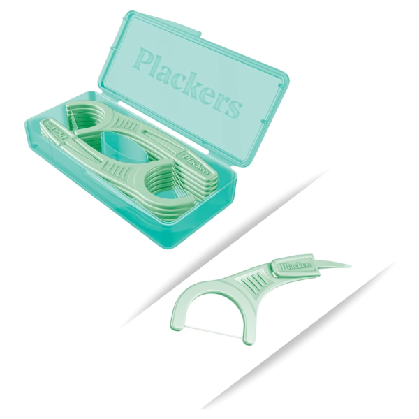 Флоссер Plackers Micro Mint, 12 шт