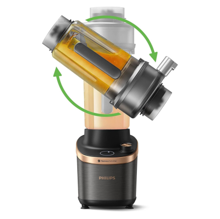 УЦЕНКА Блендер с модулем соковыжималки Philips HR3770/00 1500 Вт, черный