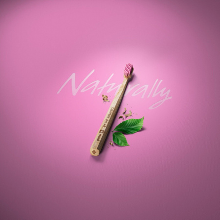 Зубная щетка CURAPROX CS Eco Wood (CS4440) РОЗОВАЯ