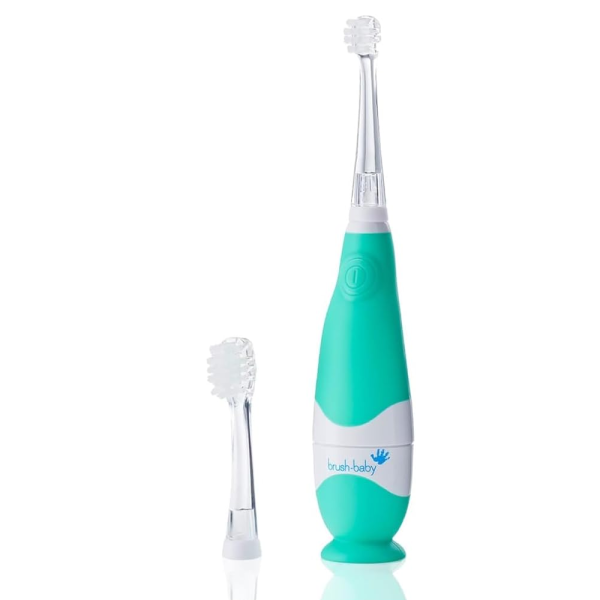 Электрическая зубная щетка Brush Baby (0-3 года), бирюзовый