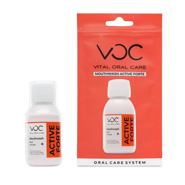 Ополаскиватель для полости рта VOC ACTIVE Forte, 100 мл
