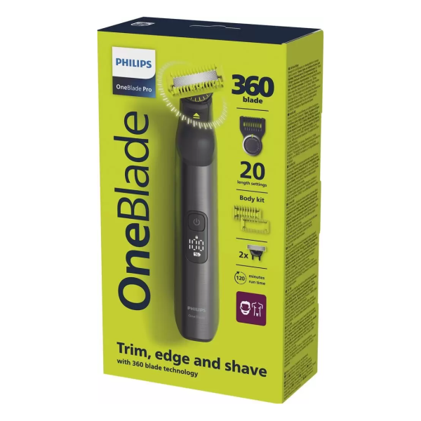 Триммер Philips OneBlade Pro QP6552/15, черный