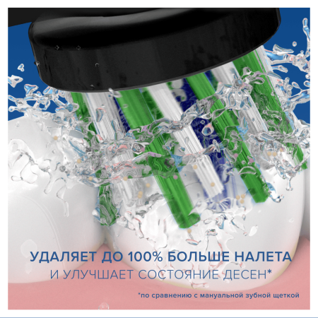 Набор из двух зубных щеток ORAL-B Smart4 4900 (Розовая + Черная, D601.525.3H)