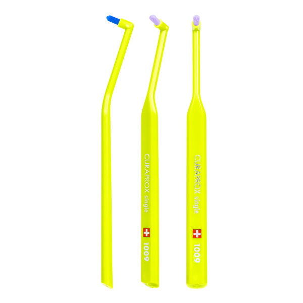 Монопучковая щетка CURAPROX CS1009 САЛАТОВАЯ