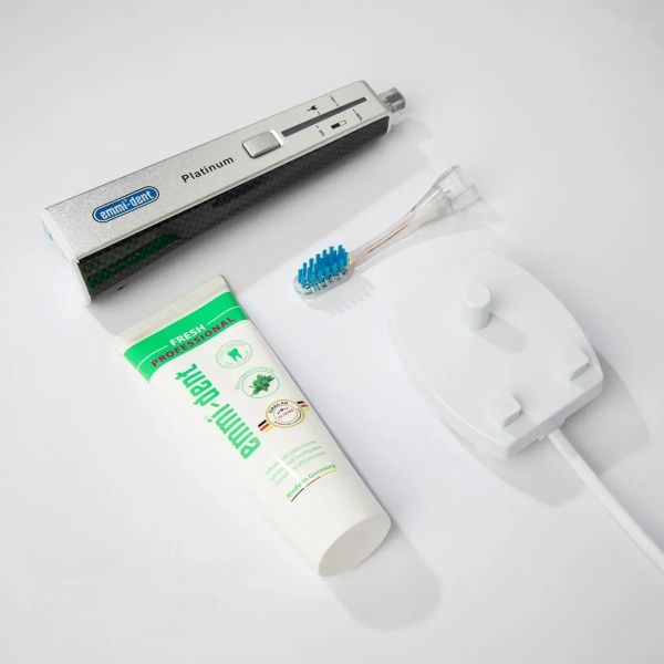 Ультразвуковая зубная щетка Emmi-Dent 6 Platinum Carbon Карбон