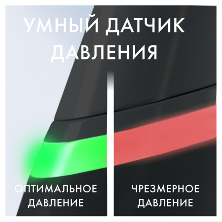 Электрическая зубная щетка ORAL-B iO Series 6N Black (iOM6.2Q6.2DK) с черным футляром и 2 насадками