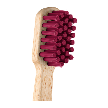 Зубная щетка CURAPROX CS Eco Wood (CS4440) МАЛИНОВАЯ