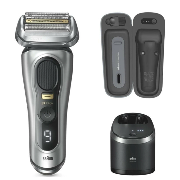 Электробритва Braun 9575 cc Series 9 Pro+, серебристый