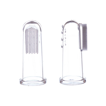 Jack N' Jill Силиконовая зубная щетка на палец для первых зубов (2 шт)