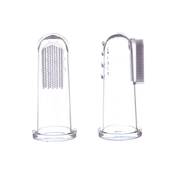 Jack N' Jill Силиконовая зубная щетка на палец для первых зубов (2 шт)