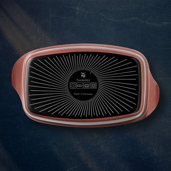 0515925290 Жаровня с крышкой WMF Fusiontec 32x21 см