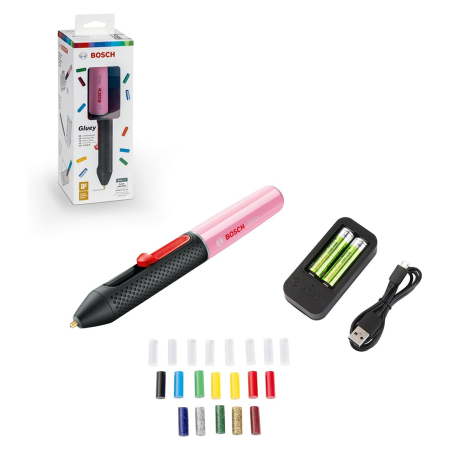 Клеевая ручка Bosch Gluey Cupcake pink РОЗОВАЯ, 06032А2103
