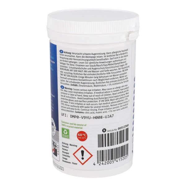 Средство для удаления накипи Bosch для стиральных и посудомоечных машин, 250 г