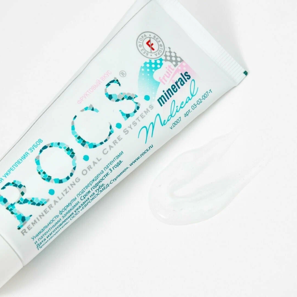 Гель R.O.C.S. Medical Minerals Fruit реминерализующий, 35 мл