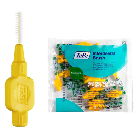 Ершик межзубный TePe ID-brush (25 шт.) 0.7 YELLOW