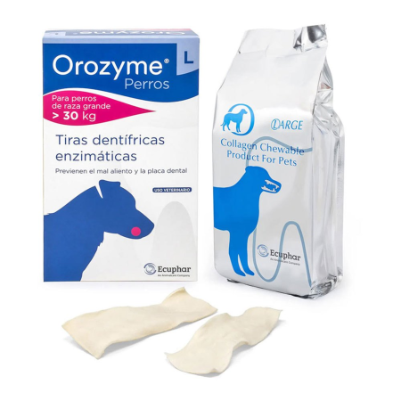 Жевательные полоски Orozyme Kaustreifen L для собак больше 30кг, 141 г