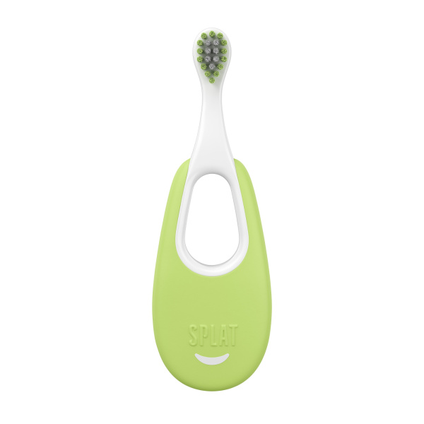 Зубная щетка SPLAT Baby (0-3 лет), мягкая, САЛАТОВАЯ