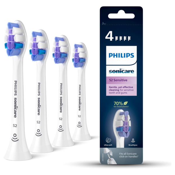 HX6054/10 - насадки Philips S2 Sensitive (4 шт)