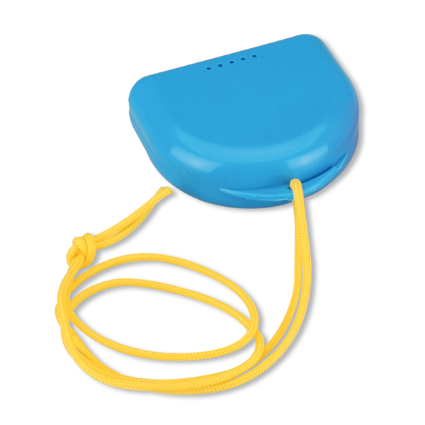 Футляр Miradent Dento-BOX Blue для орто-конструкций, голубой